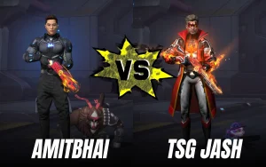 Amitbhai (Desi Gamers) vs TSG Jash در Free Fire
